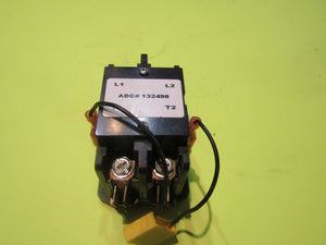 Used ADC Dryer 24V  Contractor Relay #132498 - Direct Laundry System