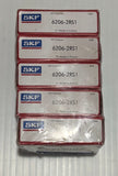 NEW 5 Pk SKF 6206 2SRI BEARING