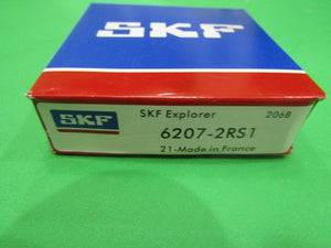 (Qt.1 SKF) 6207-2RS SKF Brand rubber seals bearing - Direct Laundry System