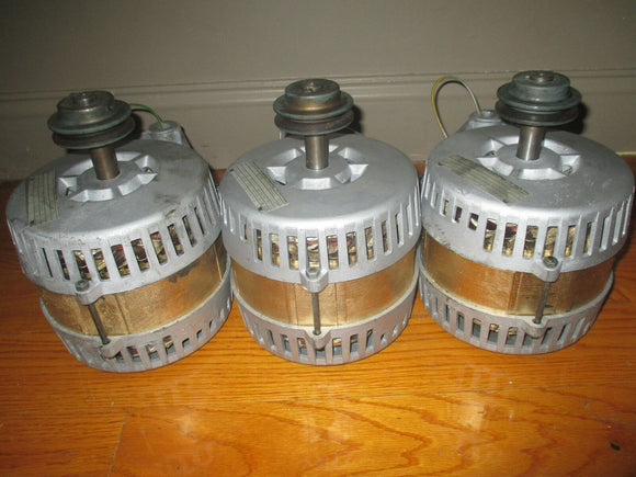 3 Used Wascomat W75,W74 Main Motor 220V 3PH ( New Bearing & Tested)