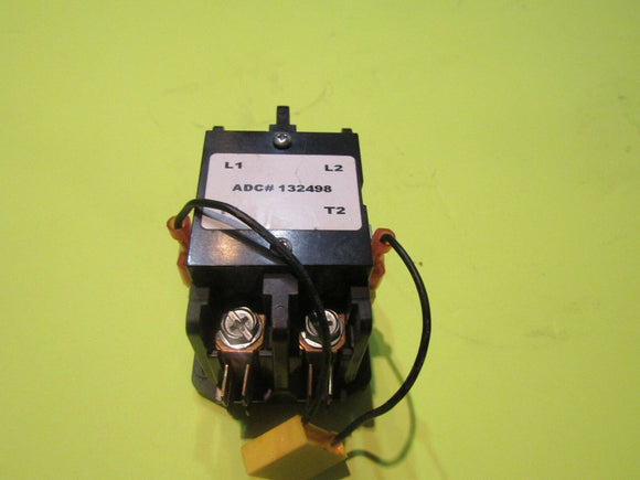 Used ADC Dryer 24V  Contractor Relay #132498 - Direct Laundry System