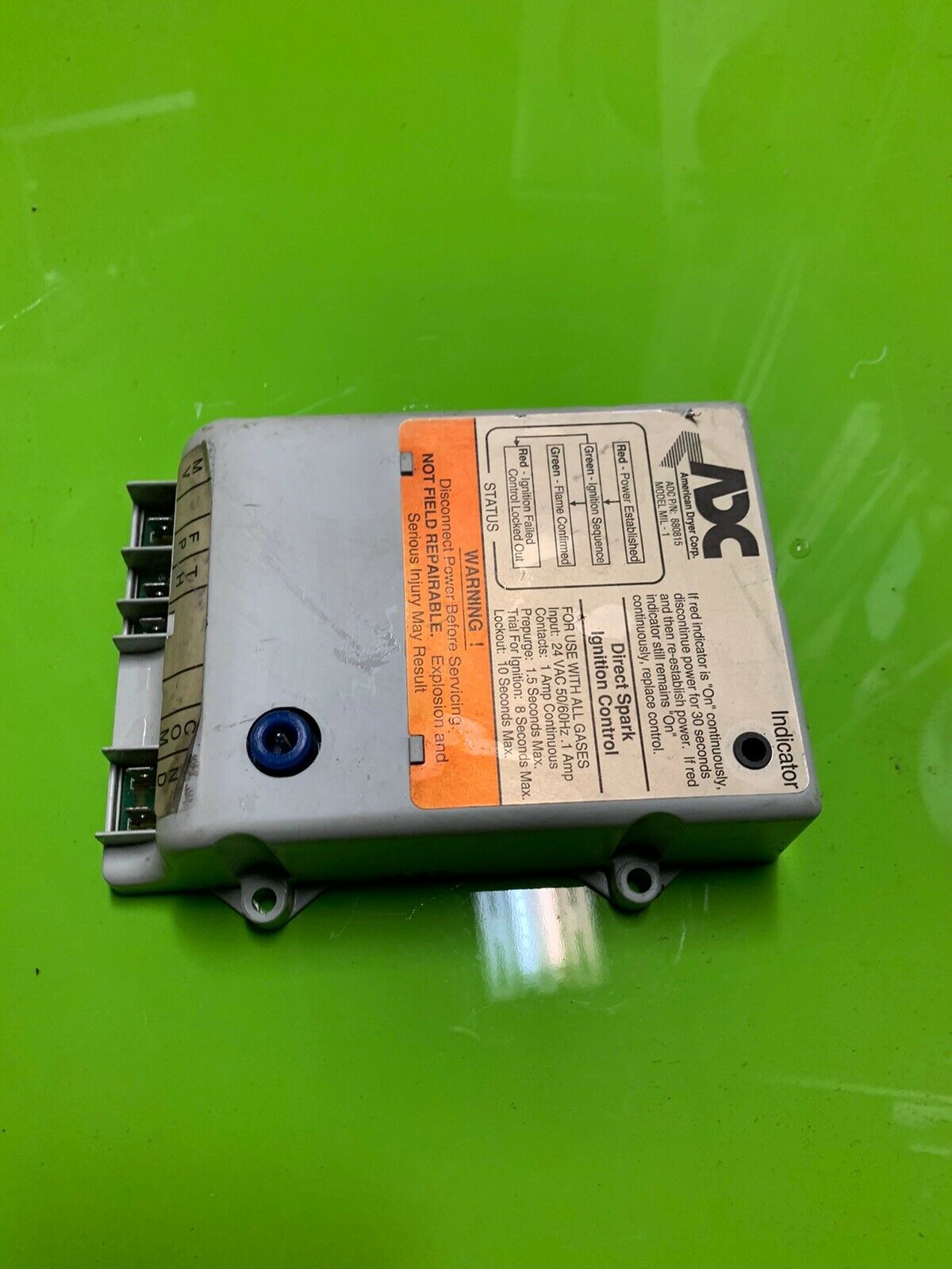 Adc Dryer Ignition Box Used – Direct Laundry System