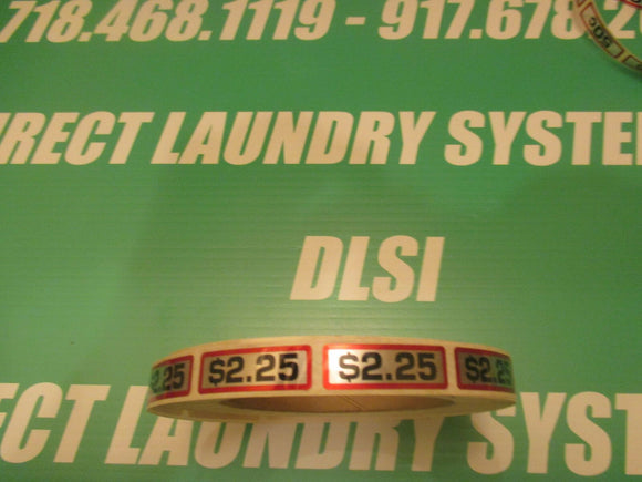 12 PK - GREENWALD COIN SLIDE DECAL $2.25 - Direct Laundry System